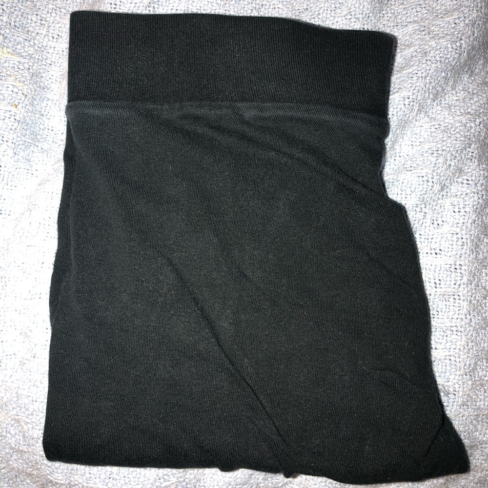 Black full length leggings